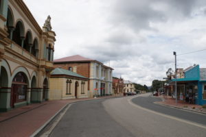 Regnerische Wildwestkulisse