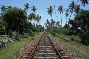 Abschiednehmen in Bentota