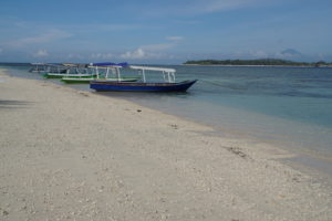 Abgetaucht auf den Gilis