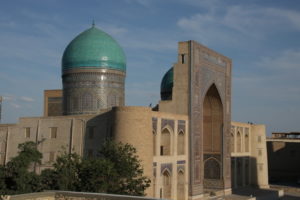 Türkisblaue Kuppeln über Buchara