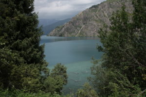 Wolkenvorhang am Sary-Chelek